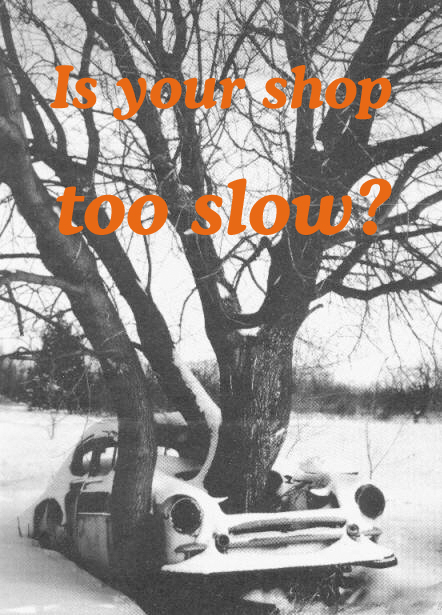 Is your shop too slow? Try Falconworks!!